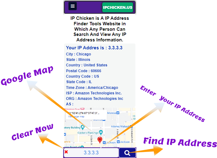 IP Chicken - What Is My IP Address See Your IP Address Free